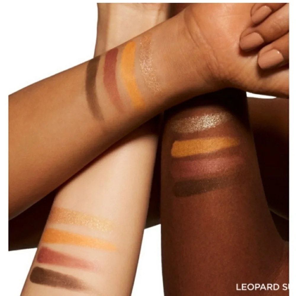 TOM FORD EYESHADOW QUAD LEOPARD SUN NIB